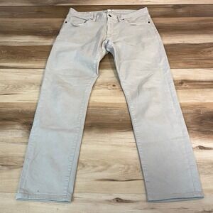 Todd Snyder Slim Fit Stretch 5-Pocket Chino Pants Light Grey 30x30 JE037785-412